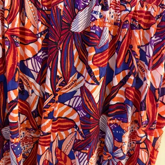 Anthropologie Claire Colin Abstract Jumpsuit Size Medium The Art of Anthro - Picture 13 of 13